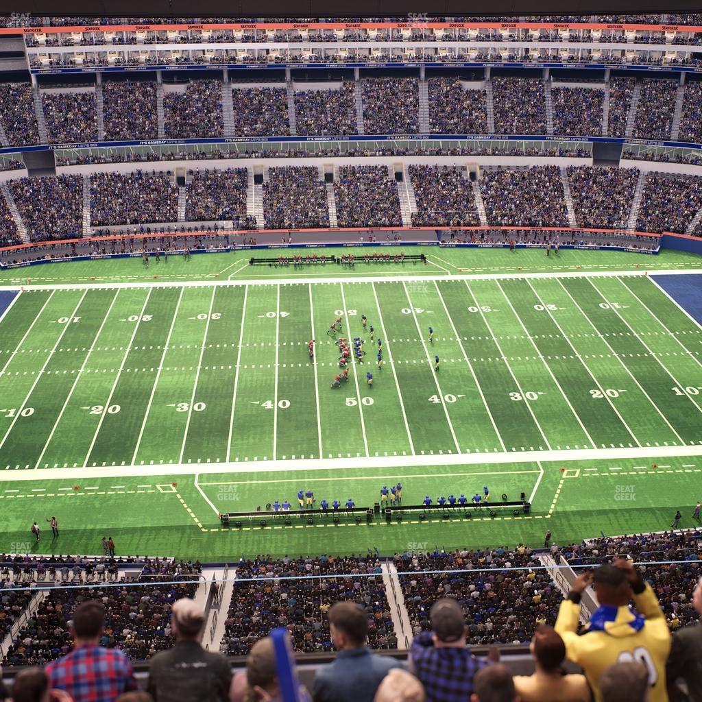 SoFi Stadium - Section 414 Wc Seat View