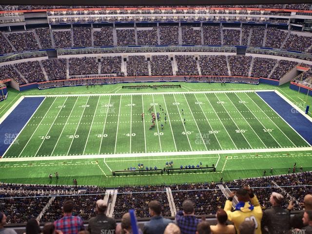 SoFi Stadium - Section 414 Wc Seat View