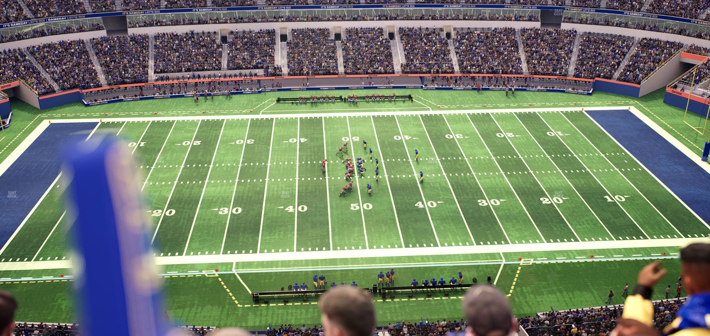 SoFi Stadium - Section 414 Seat View