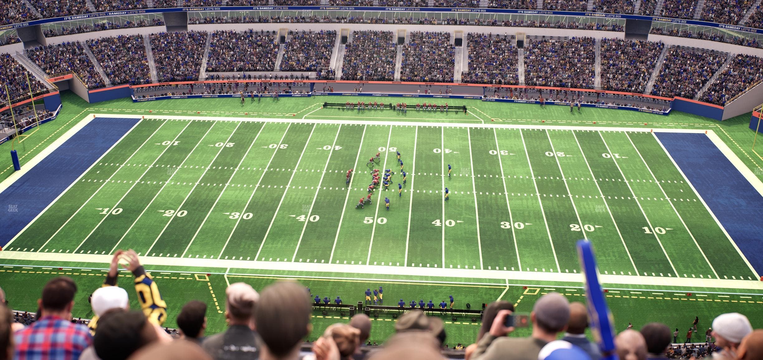 SoFi Stadium - Section 415 Seat View