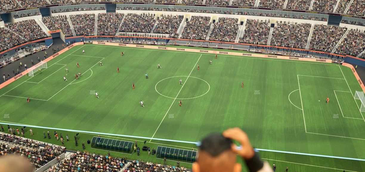 SoFi Stadium - Section 417 Seat View