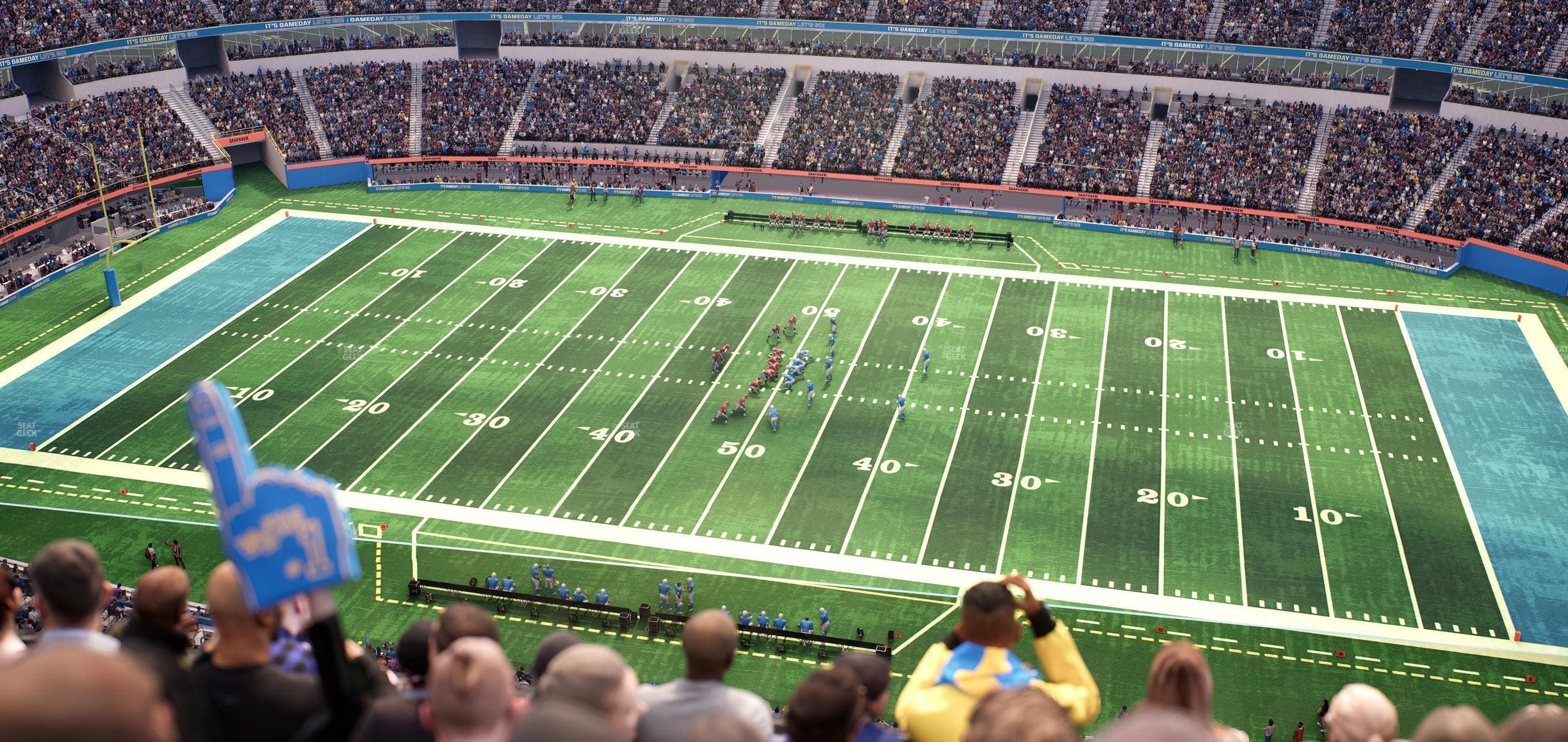 SoFi Stadium - Section 417 Seat View