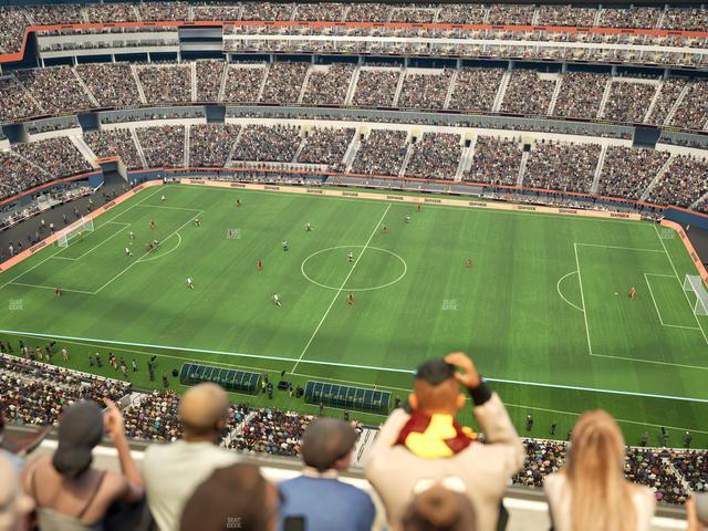 SoFi Stadium - Section 417 Seat View