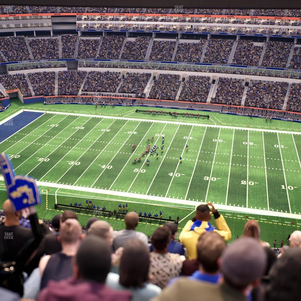 SoFi Stadium - Section 417 Seat View