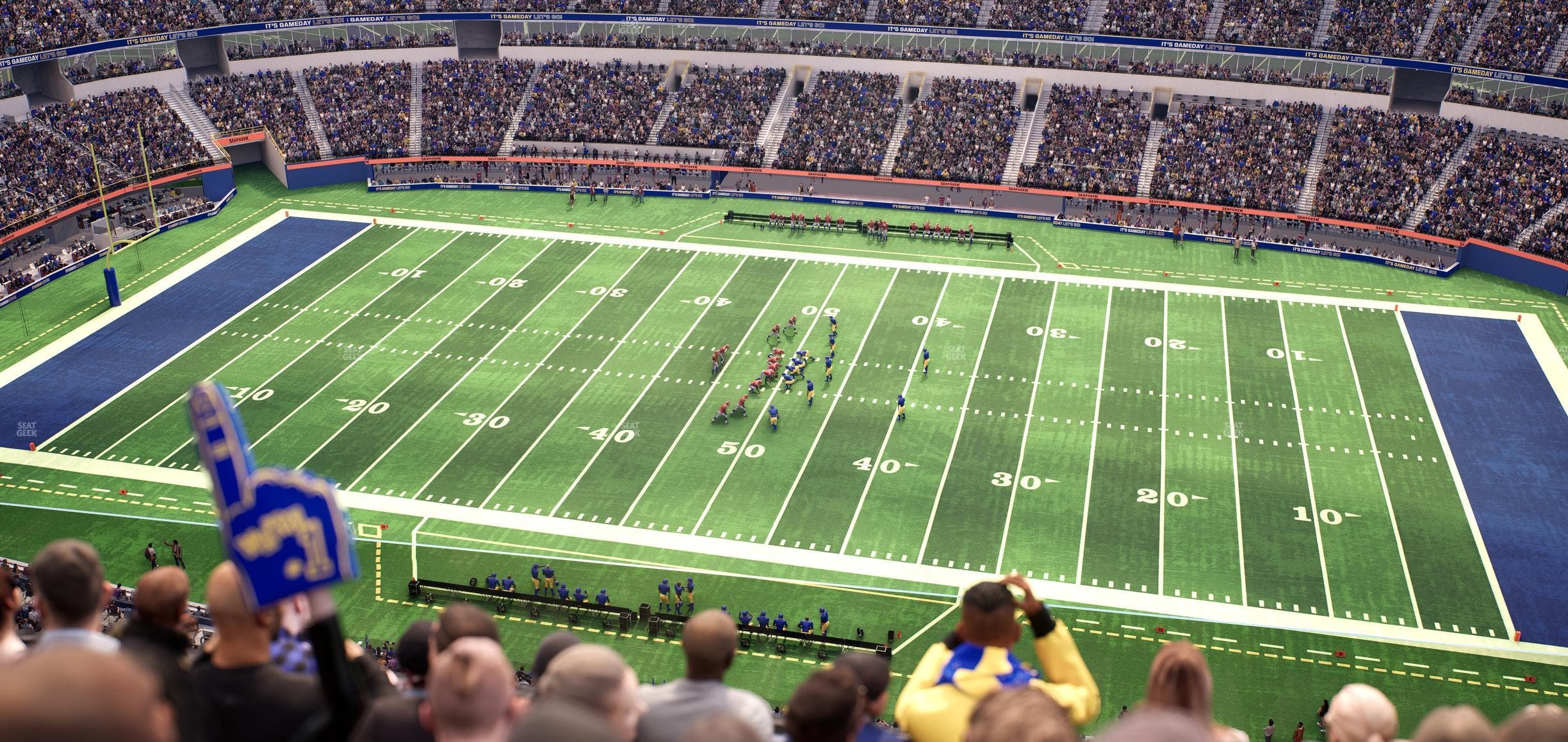 SoFi Stadium - Section 417 Seat View