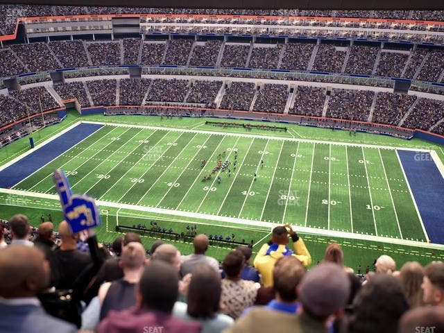 SoFi Stadium - Section 417 Seat View