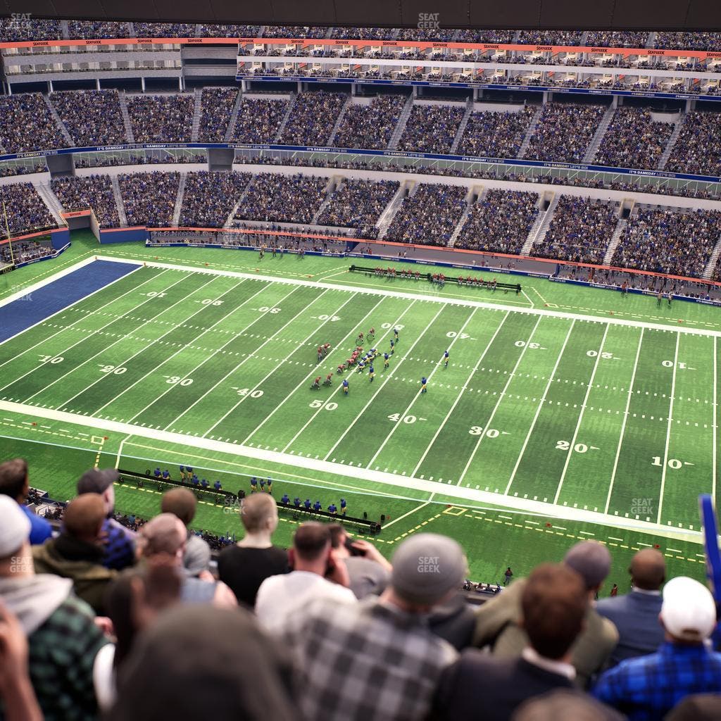 SoFi Stadium - Section 418 Seat View
