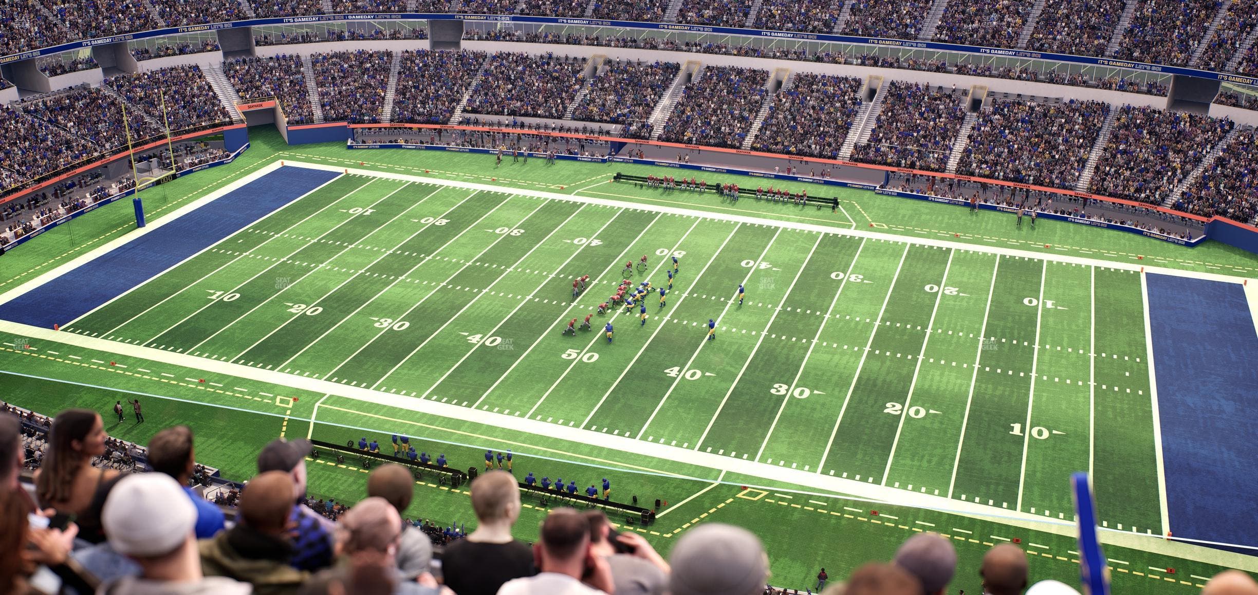 SoFi Stadium - Section 418 Seat View
