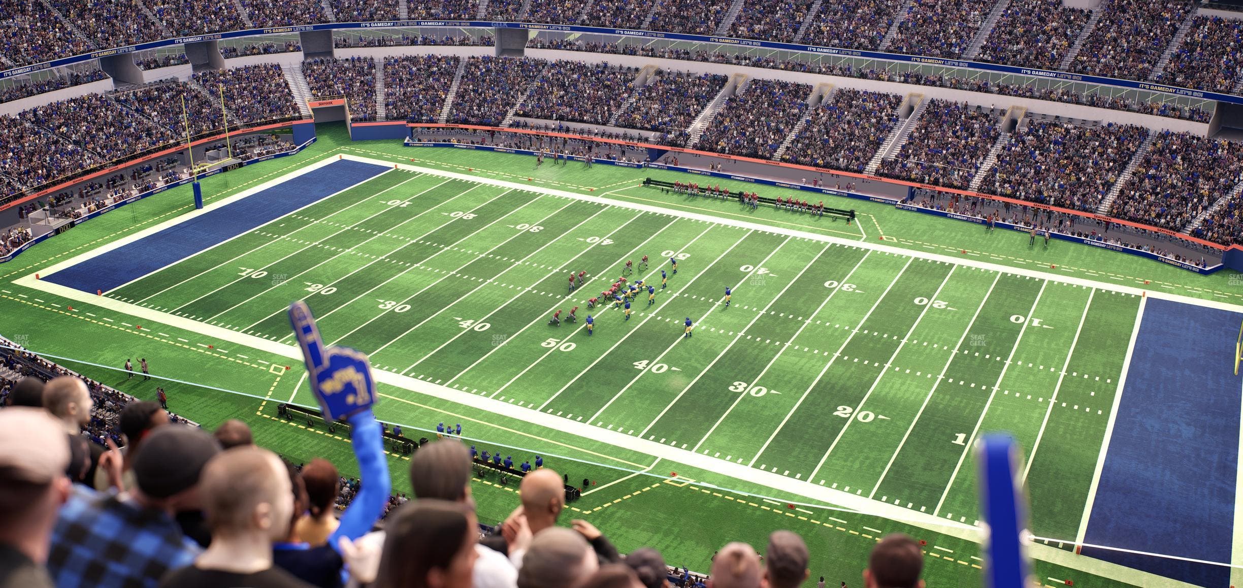 SoFi Stadium - Section 419 Seat View