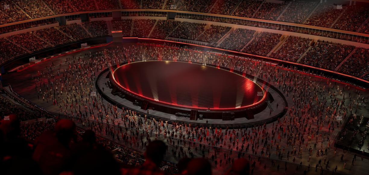 SoFi Stadium - Section 420 Seat View