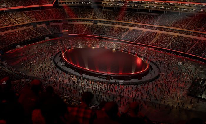 SoFi Stadium - Section 420 Seat View