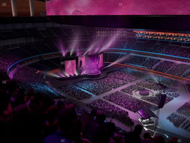 SoFi Stadium - Section 420 Seat View