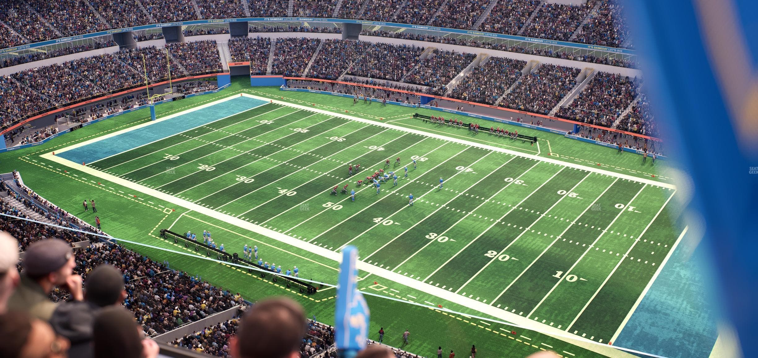 SoFi Stadium - Section 420 Seat View