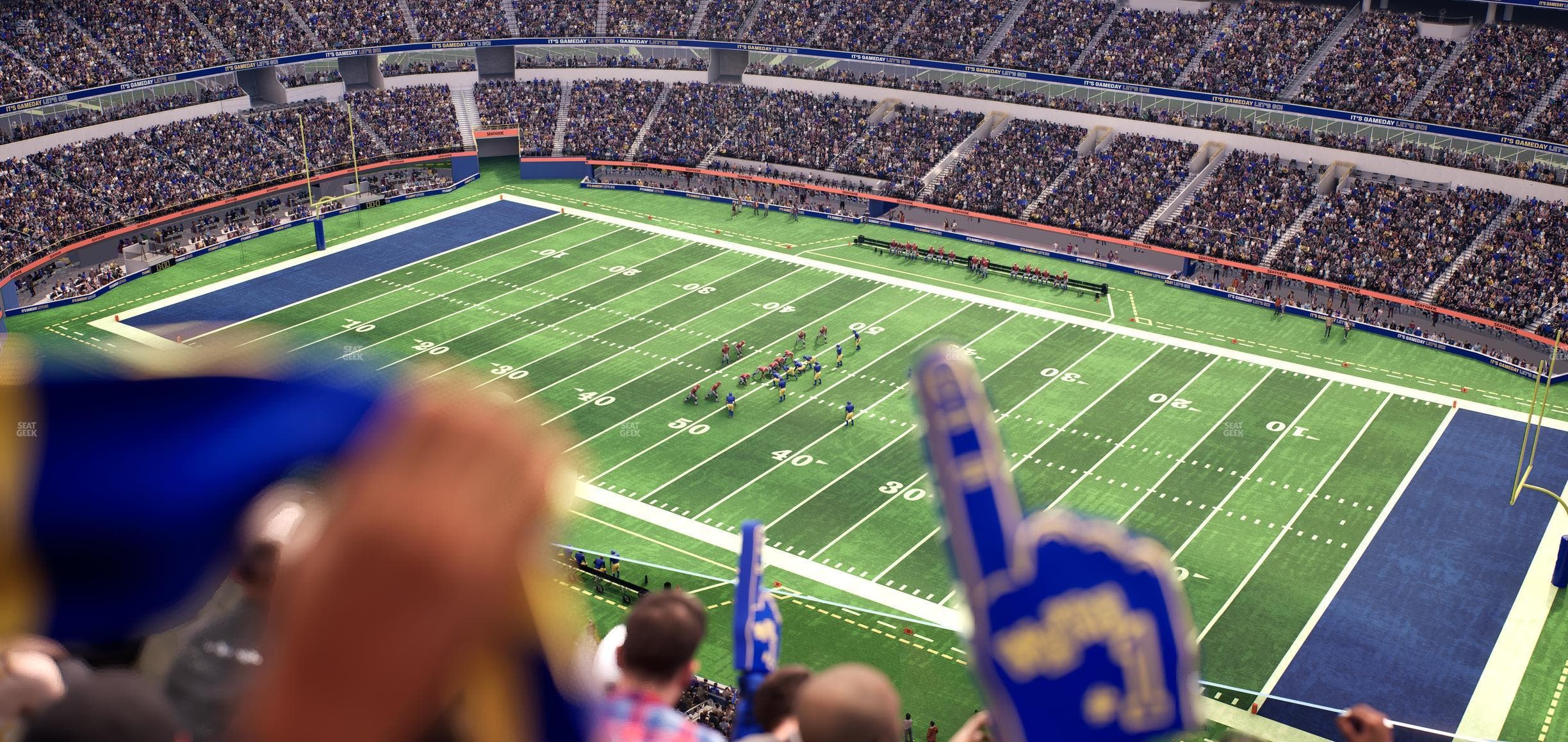 SoFi Stadium - Section 420 Seat View