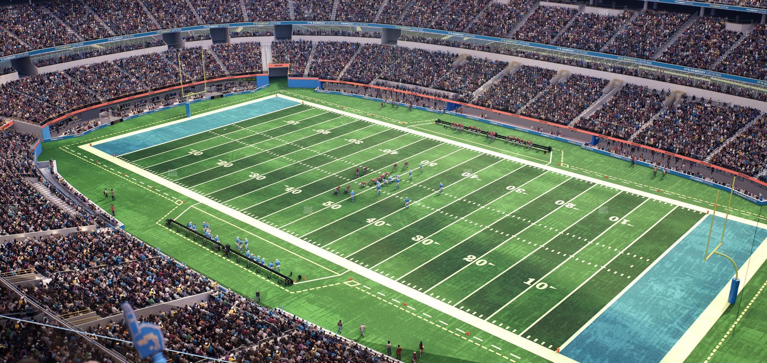 SoFi Stadium - Section 421 Wc Seat View