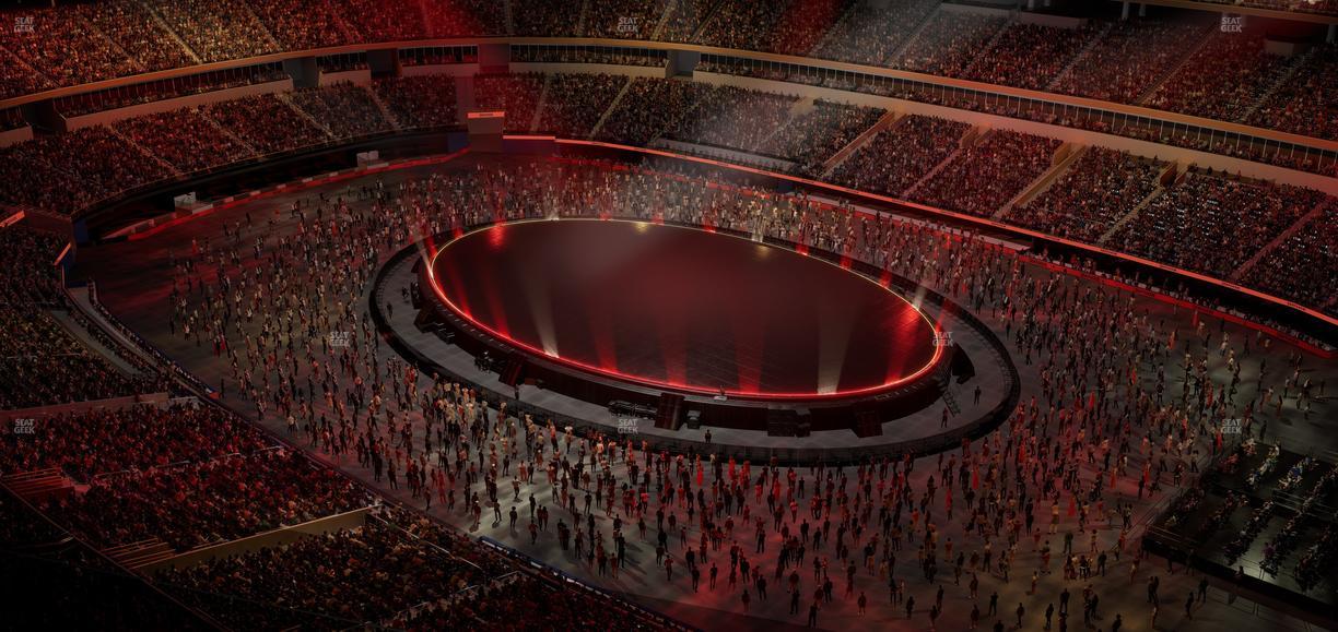 SoFi Stadium - Section 421 Wc Seat View