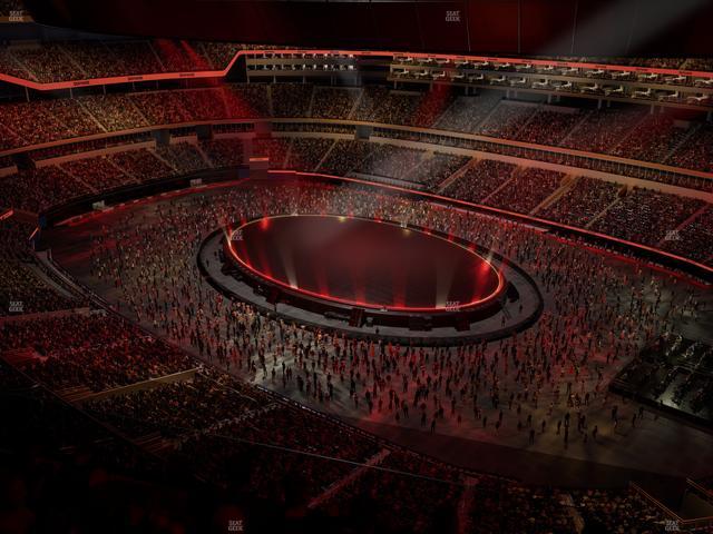 SoFi Stadium - Section 421 Wc Seat View