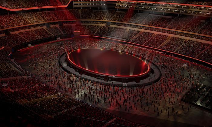 SoFi Stadium - Section 421 Wc Seat View