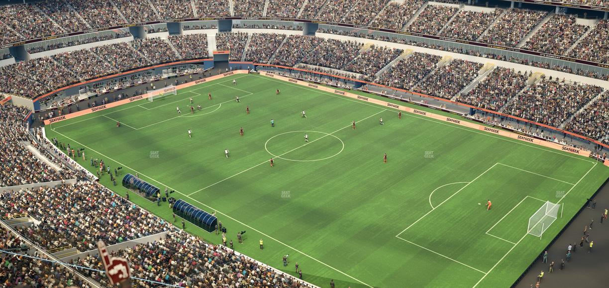 SoFi Stadium - Section 421 Wc Seat View