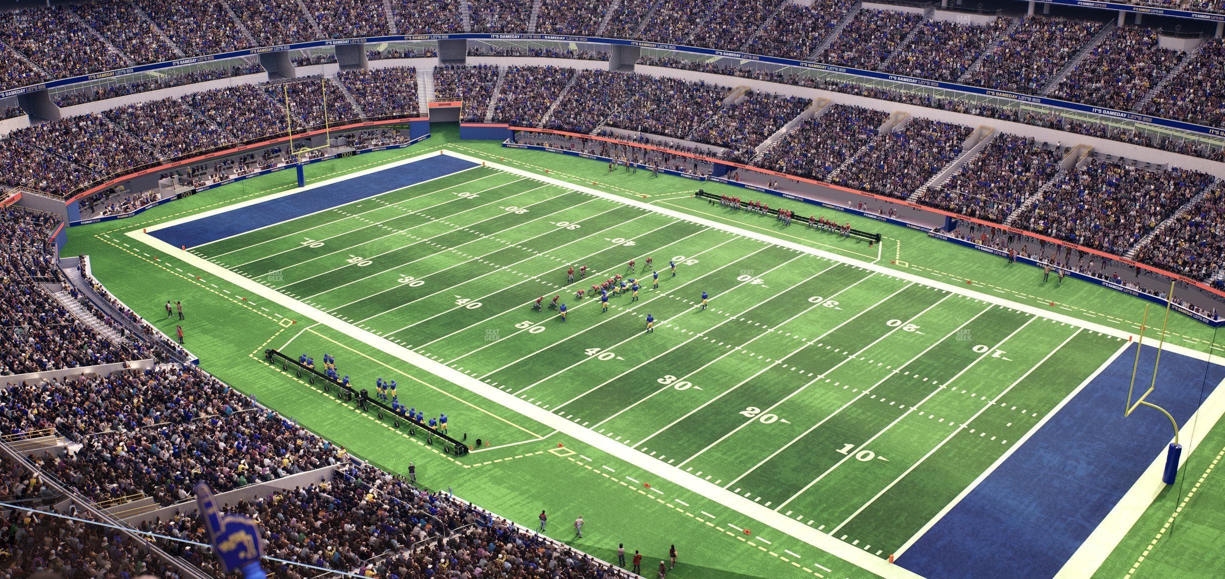 SoFi Stadium - Section 421 Wc Seat View