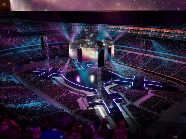 SoFi Stadium - Section 422 Seat View