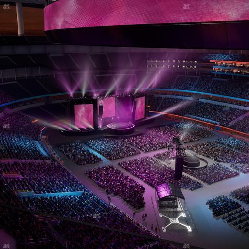 SoFi Stadium - Section 422 Seat View | SeatGeek