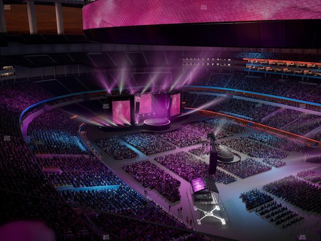 SoFi Stadium - Section 422 Seat View