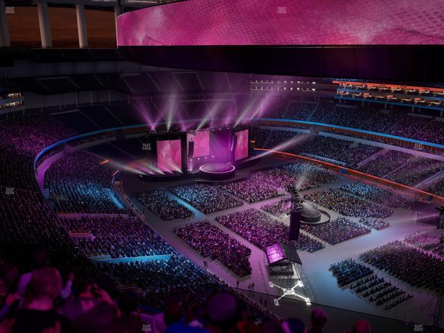 SoFi Stadium - Section 422 Seat View SoFi Stadium - Section 422 Seat View