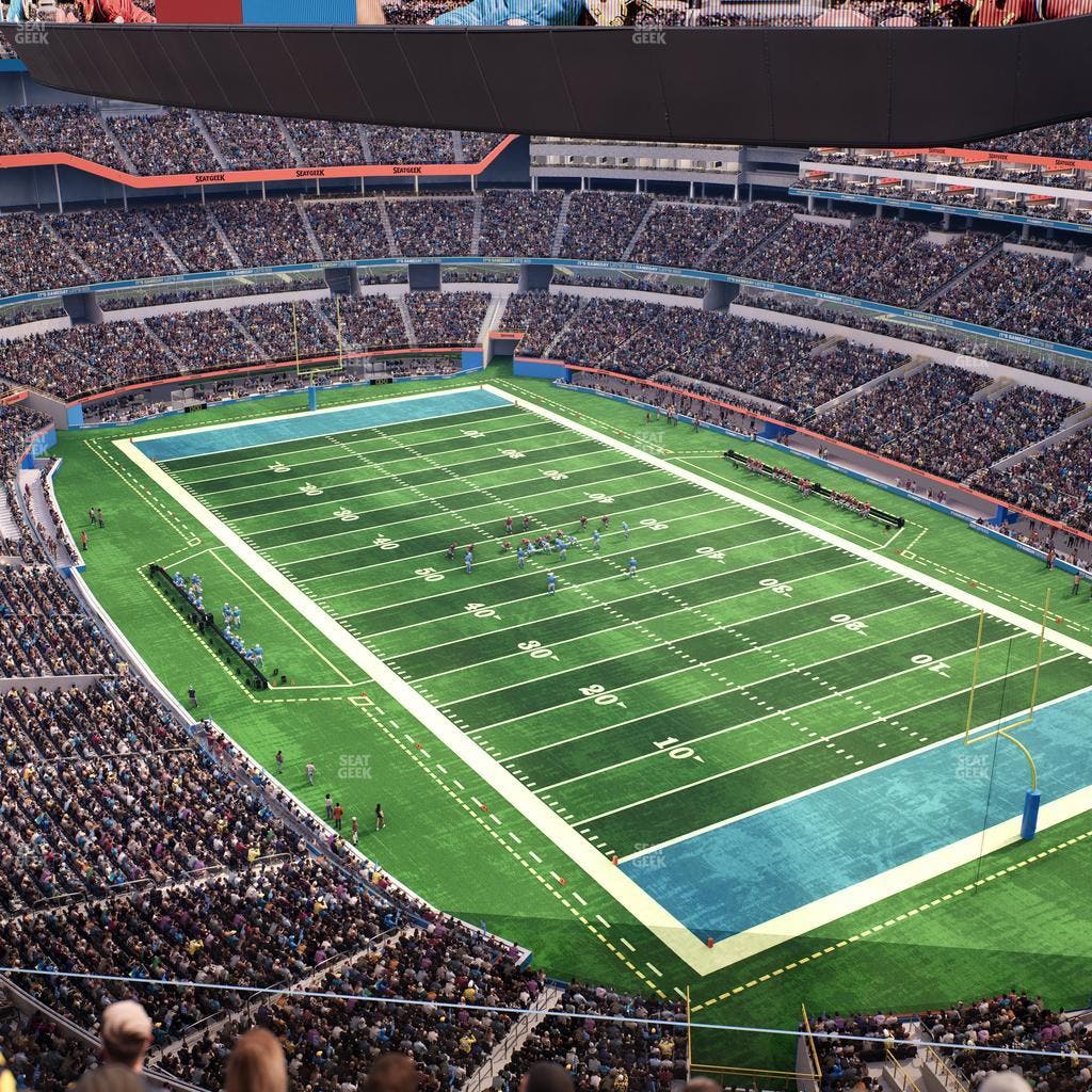 SoFi Stadium - Section 424 Wc Seat View