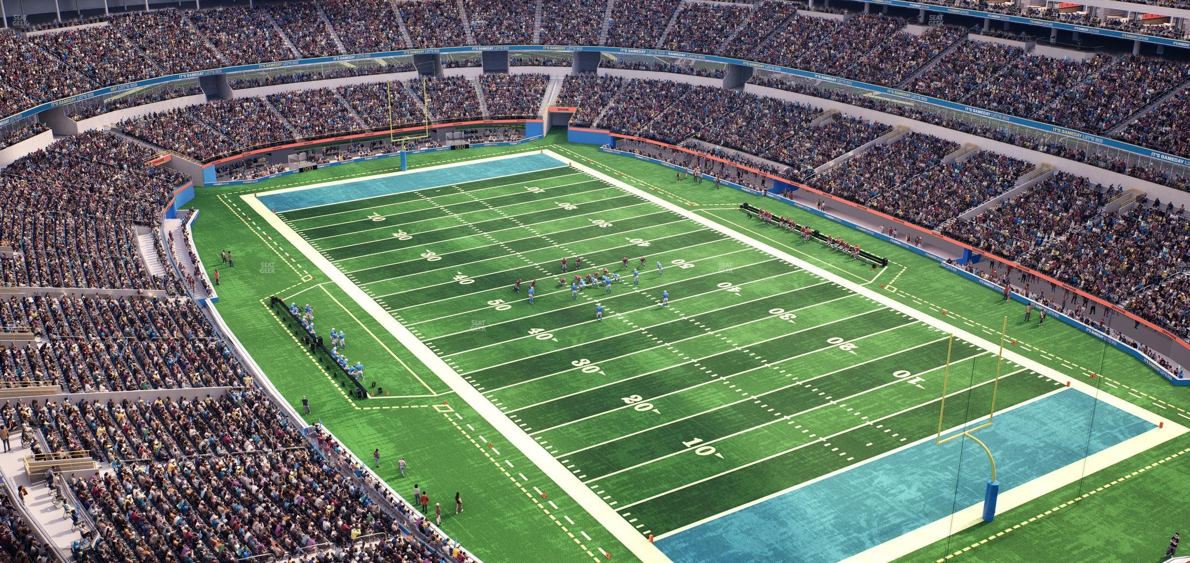 SoFi Stadium - Section 424 Wc Seat View