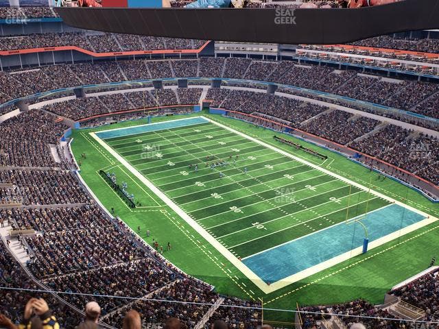 SoFi Stadium - Section 424 Wc Seat View
