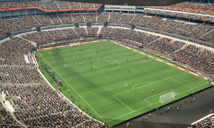 SoFi Stadium - Section 424 Wc Seat View