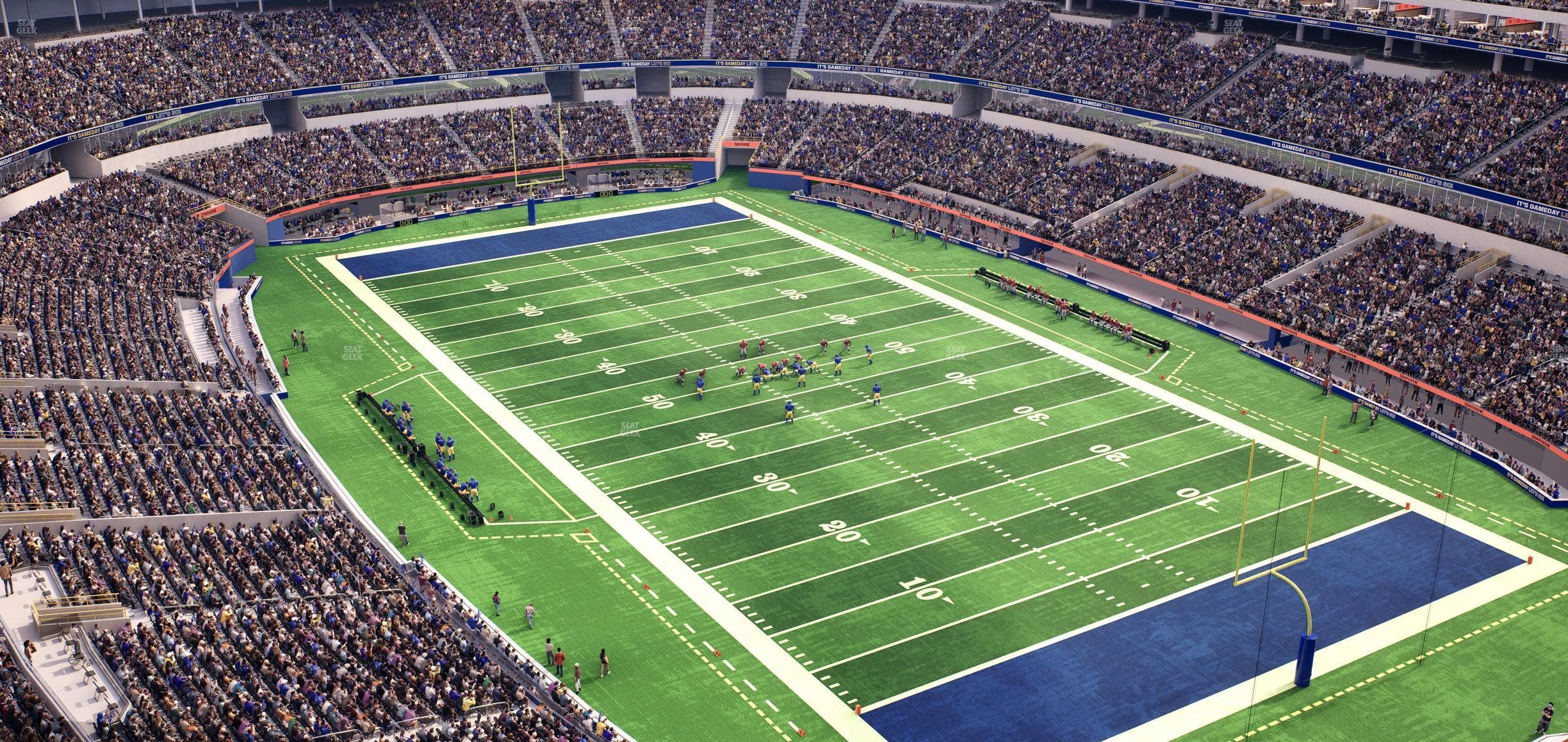 SoFi Stadium - Section 424 Wc Seat View