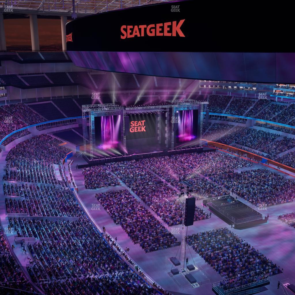 SoFi Stadium - Section 424 Wc Seat View