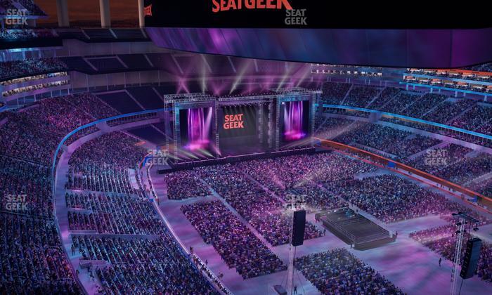 SoFi Stadium - Section 424 Wc Seat View