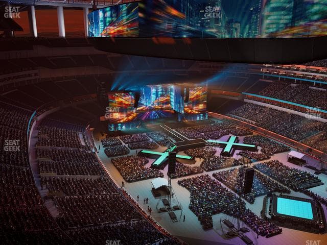 SoFi Stadium - Section 424 Wc Seat View