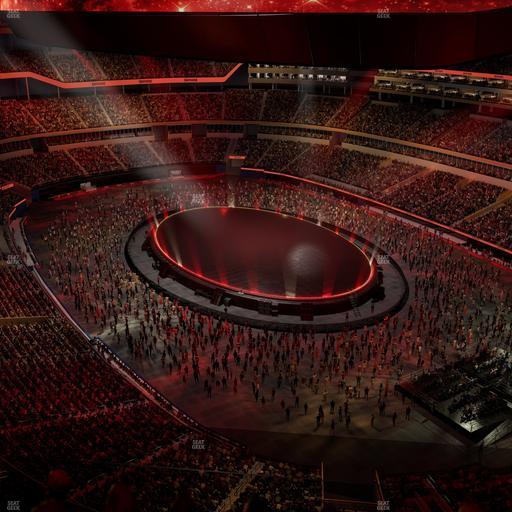 SoFi Stadium - Section 424 Wc Seat View