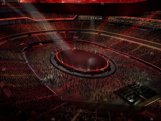 SoFi Stadium - Section 424 Wc Seat View