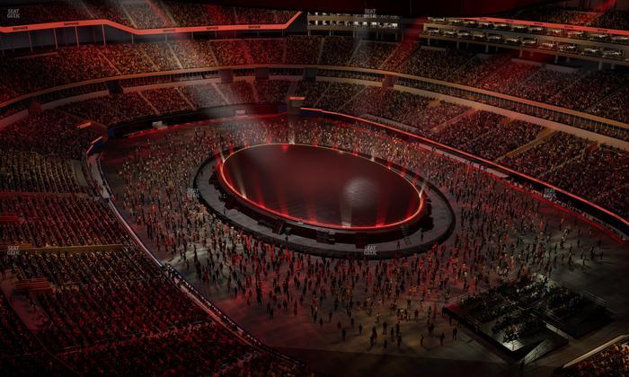 SoFi Stadium - Section 424 Wc Seat View