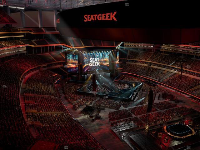 SoFi Stadium - Section 424 Wc Seat View