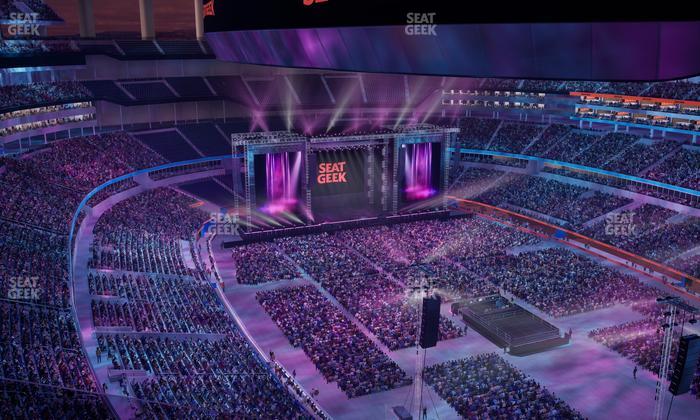 SoFi Stadium - Section 424 Seat View