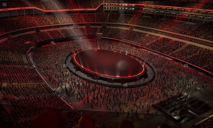 SoFi Stadium - Section 424 Seat View