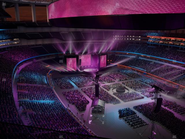 SoFi Stadium - Section 424 Seat View