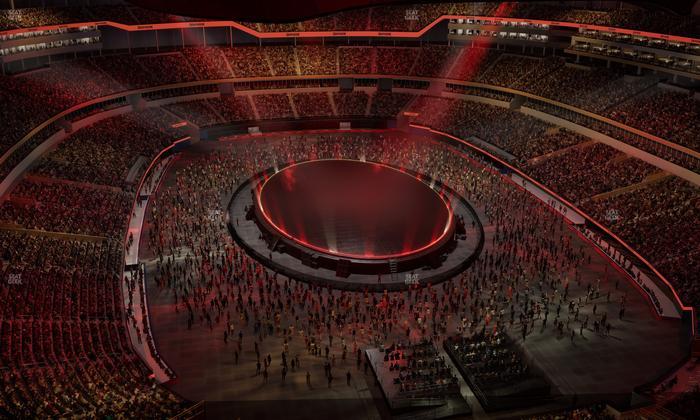 SoFi Stadium - Section 427 Wc Seat View