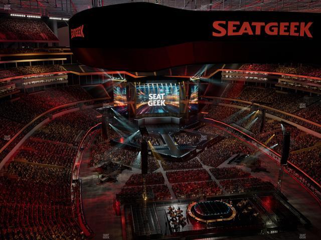 SoFi Stadium - Section 427 Wc Seat View