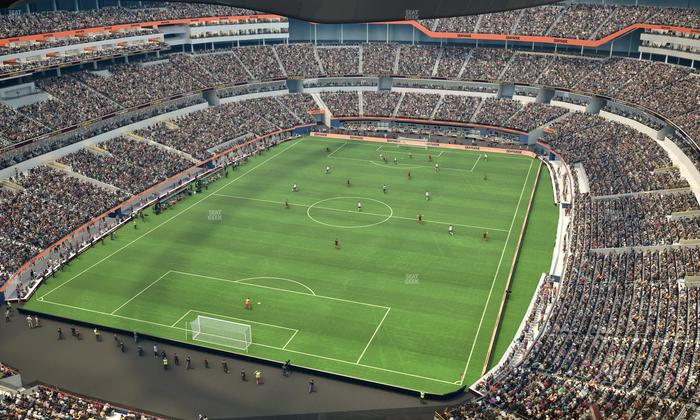 SoFi Stadium - Section 432 Wc Seat View