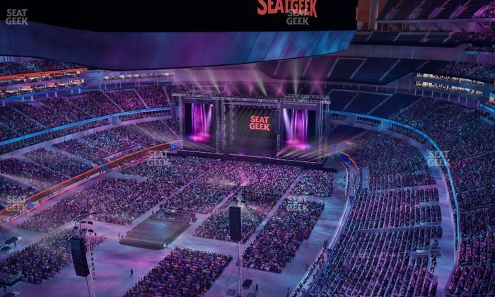 SoFi Stadium - Section 433 Wc Seat View