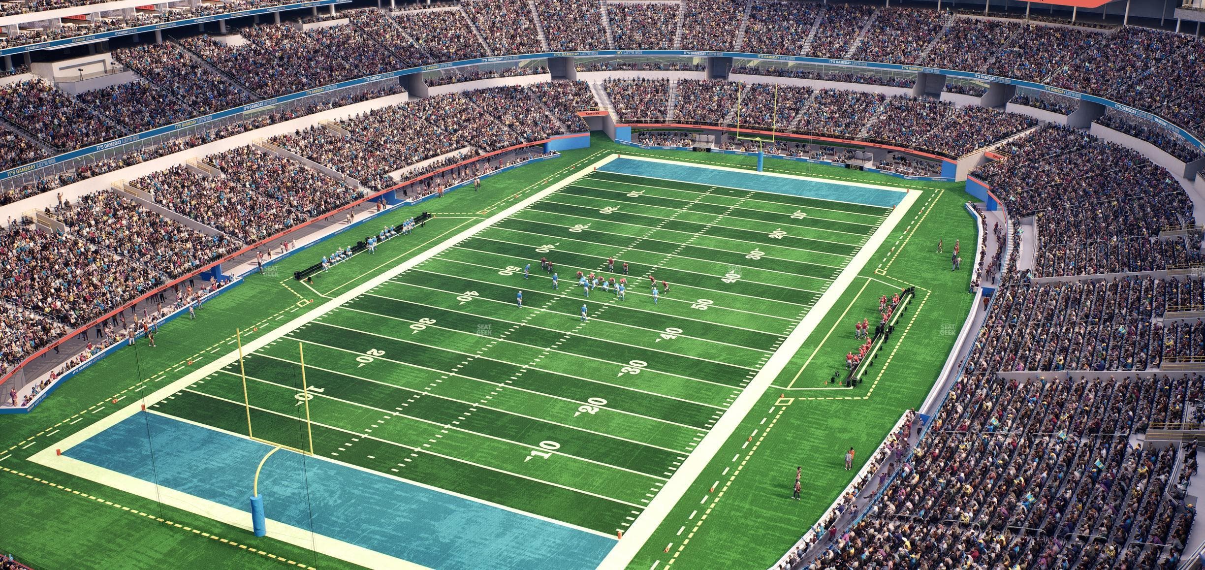 SoFi Stadium - Section 433 Wc Seat View