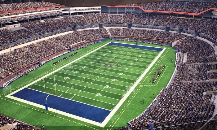 SoFi Stadium - Section 433 Wc Seat View