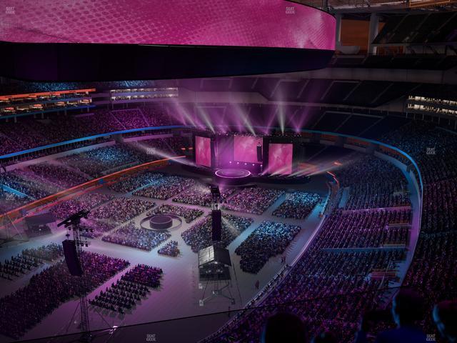 SoFi Stadium - Section 434 Seat View SoFi Stadium - Section 434 Seat View